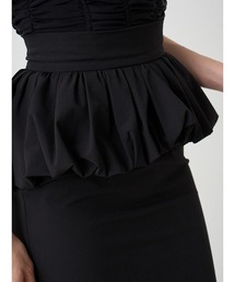 SNIDEL（スナイデル）の「バルーンペプラムスカート（スカート