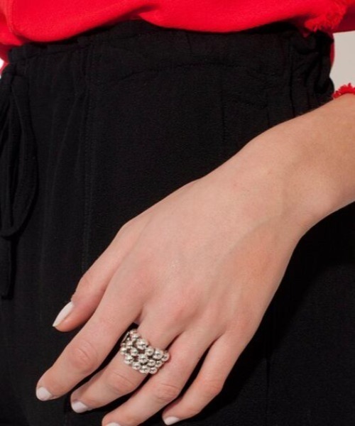 GAS BIJOUX（ガスビジュー）の「「GAS BIJOUX/ガスビジュー」リング　Ring : Multiperla / O（リング・レディース・ゴールド・FREE）」の3枚目の写真