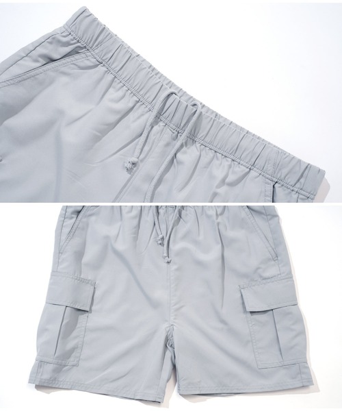 jiggys shop(ジギーズショップ)の「ポリタフタカーゴショートパンツ(カーゴパンツ・メンズ・ブラック/パープル/ネイビー/グレー・MEDIUM/LARGE/X-LARGE)」の14枚目の写真