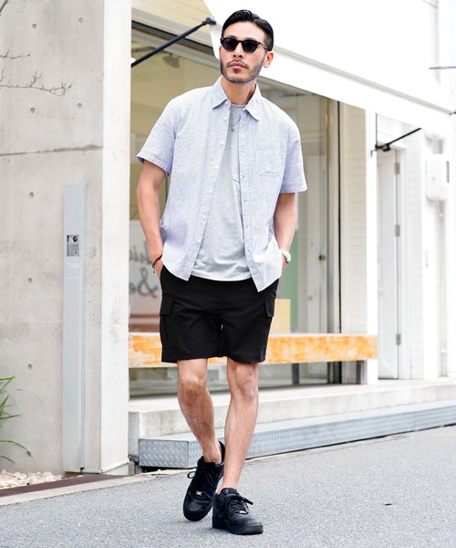 jiggys shop(ジギーズショップ)の「ポリタフタカーゴショートパンツ(カーゴパンツ・メンズ・ブラック/パープル/ネイビー/グレー・MEDIUM/LARGE/X-LARGE)」の11枚目の写真