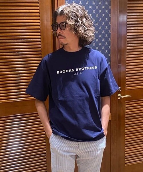 ブルックスブラザーズ コットン ２パック クルーネックTシャツ M 白 コットンスムース クルーネック Tシャツ | Brooks Brothers