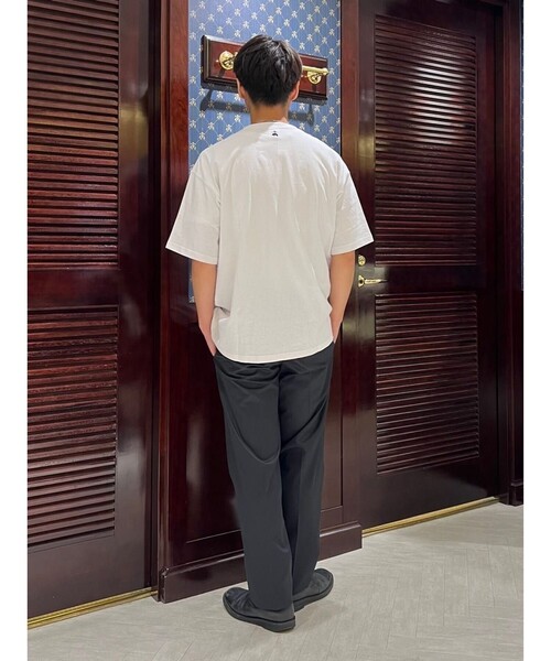 BROOKS BROTHERS（ブルックスブラザーズ）の「◆オンラインストア限定◆LOGO Series　コットン　ロゴプリント　クルーネック　Tシャツ（Tシャツ/カットソー・メンズ・ホワイト/ネイビー/グレー・LARGE/MEDIUM/SMALL）」の10枚目の写真