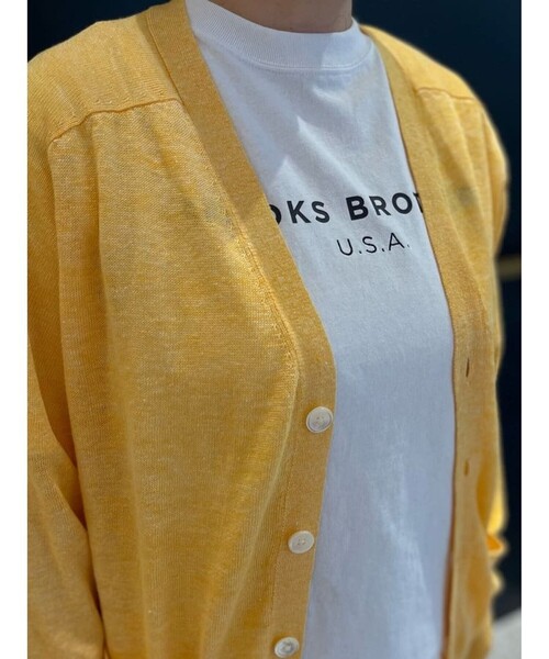 BROOKS BROTHERS（ブルックスブラザーズ）の「◆オンラインストア限定◆LOGO Series　コットン　ロゴプリント　クルーネック　Tシャツ（Tシャツ/カットソー・メンズ・ホワイト/ネイビー/グレー・LARGE/MEDIUM/SMALL）」の14枚目の写真