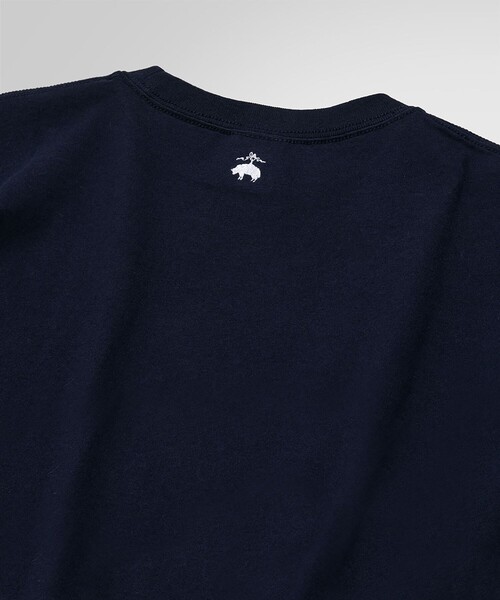 ◇オンラインストア限定◇LOGO Series コットン ロゴプリント クルー