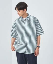green label relaxing（グリーンレーベルリラクシング）の「トーマスメイソン ジャストルーズ レギュラーカラー 半袖シャツ（シャツ/ブラウス・メンズ）」