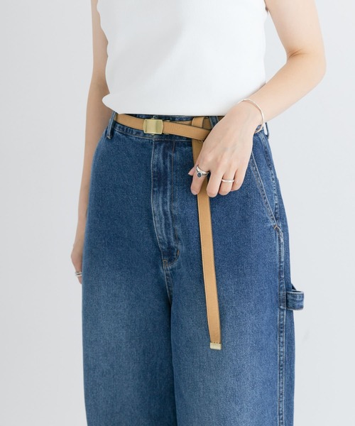 URBAN RESEARCH（アーバンリサーチ）の「レザーガチャベルト（ベルト・レディース・ベージュ/ブラウン・FREE）」の5枚目の写真