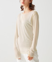 Tuche/トゥシェ 7DAYS LOOKS シアートップス オーバーサイズ