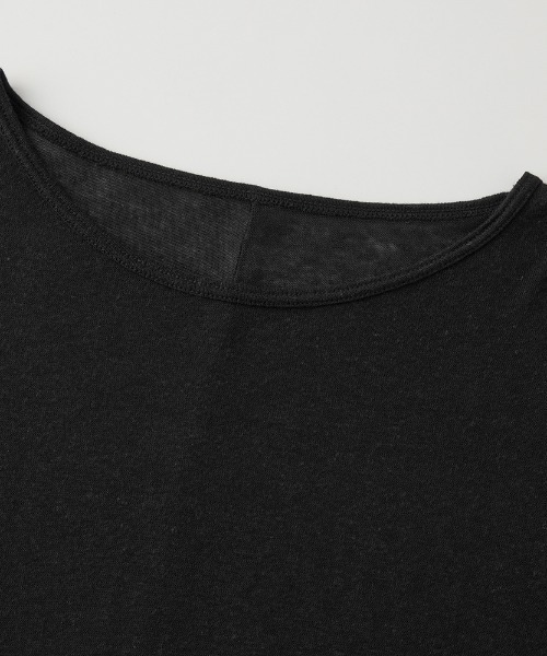 Tuche（トゥシェ）の「Tuche/トゥシェ 7DAYS LOOKS シアートップス オーバーサイズ（Tシャツ/カットソー・レディース・ブラック/ホワイト系その他・MEDIUM/LARGE）」の12枚目の写真