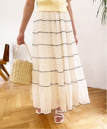 one after another NICE CLAUP | プリーツティアードスカート(スカート)