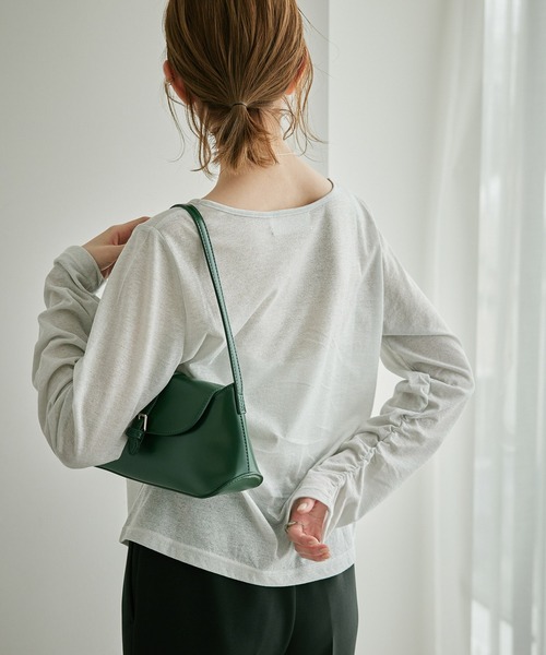 ROPE' PICNIC（ロペピクニック）の「シアーラメインナーカットソー（Tシャツ/カットソー・レディース・オフホワイト/ベージュ・38）」の2枚目の写真