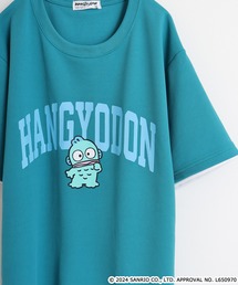 サンリオキャラクターズ  ハニカムメッシュ袖口レイヤード半袖Tシャツ