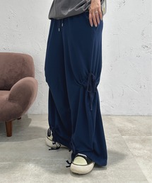 リボンドロストスウェットパンツ
