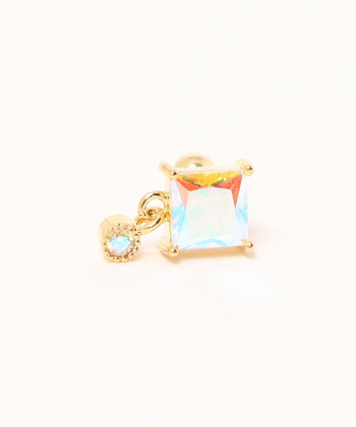 Os accessory(オズアクセサリー)の「Os -オズ- 【金属アレルギー対応】 オーロラ16Gボディピアス(ピアス(片耳用)・レディース・ピンク系その他/ピンク系その他2/ピンク系その他3/ピンク系その他4・ONE SIZE)」の3枚目の写真
