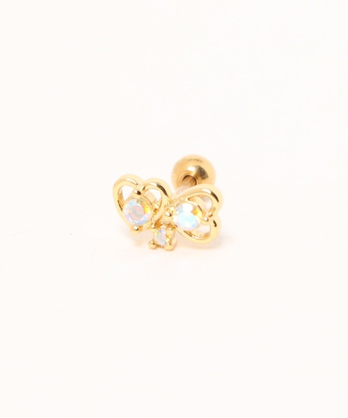 Os accessory(オズアクセサリー)の「Os -オズ- 【金属アレルギー対応】 オーロラ16Gボディピアス(ピアス(片耳用)・レディース・ピンク系その他/ピンク系その他2/ピンク系その他3/ピンク系その他4・ONE SIZE)」の4枚目の写真