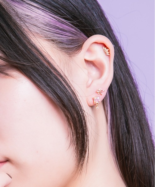 Os accessory(オズアクセサリー)の「Os -オズ- 【金属アレルギー対応】 オーロラ16Gボディピアス(ピアス(片耳用)・レディース・ピンク系その他/ピンク系その他2/ピンク系その他3/ピンク系その他4・ONE SIZE)」の13枚目の写真