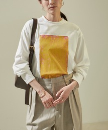 SALON adam et rope' | 【Yves Klein（イヴ・クライン）】ロングスリーブアートTシャツ(Tシャツ/カットソー)