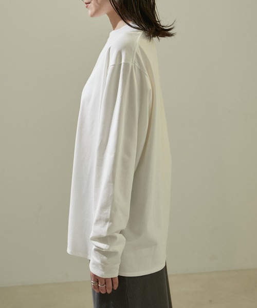 SALON adam et rope'（サロン アダム エ ロペ）の「【Yves Klein（イヴ・クライン）】ロングスリーブアートTシャツ（Tシャツ/カットソー・レディース・ホワイト/ホワイト系その他・FREE）」の9枚目の写真