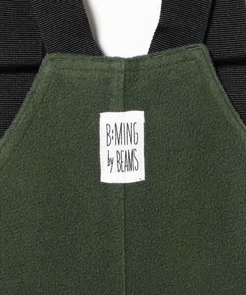 B:MING by BEAMS（ビーミングバイビームス）の「フリース オーバーオール（100~140cm）（サロペット/オーバーオール・キッズ・ブラック/オリーブ・100/140/130/120/110）」の12枚目の写真