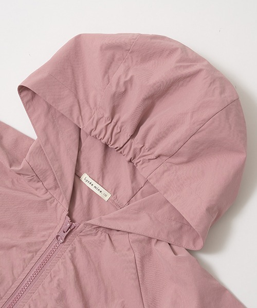 セール】ペプラムシルエットボリュームウィンドブレーカー（ブルゾン