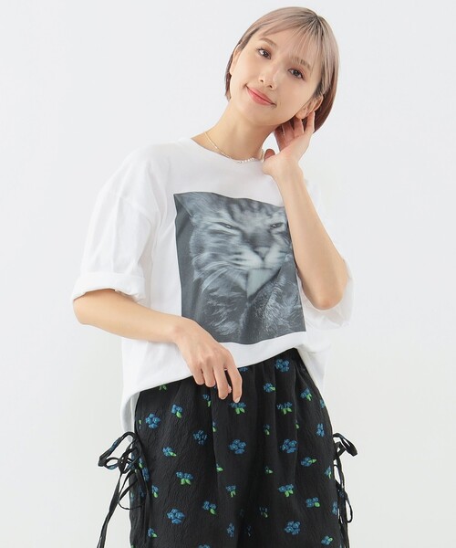 tシャツ 「UNISEX」清水奈緒 / デコフォトTシャツ レディース mmts tシャツ 「UNISEX」清水奈緒 / デコフォトTシャツ