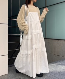 CIAOPANIC TYPY | 【WEB限定】ランダムタック2WAYティアードキャミワンピース(ワンピース)