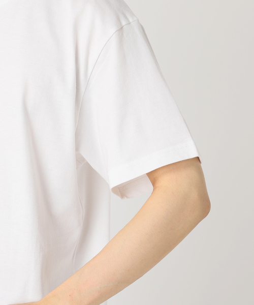 SKIN（スキン）の「skin × Ana Popescu / DIMANCHE プリントTシャツ（Tシャツ/カットソー・メンズ・ホワイト/チャコールグレー・MEDIUM/LARGE）」の14枚目の写真