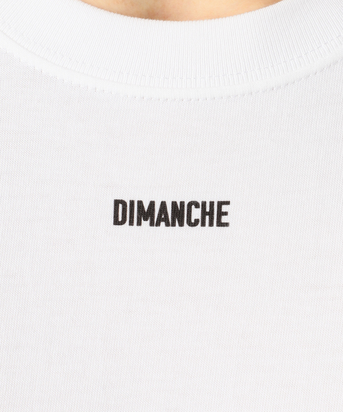 SKIN（スキン）の「skin × Ana Popescu / DIMANCHE プリントTシャツ（Tシャツ/カットソー・メンズ・ホワイト/チャコールグレー・MEDIUM/LARGE）」の12枚目の写真