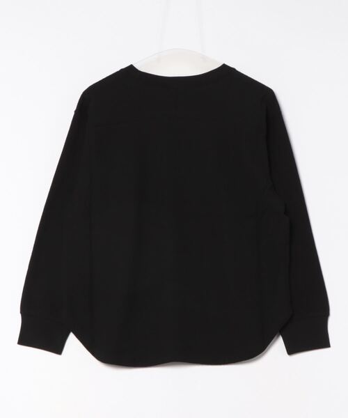 RNA-N(アールエヌエーエヌ)の「M2280 ジャガードインレイプルオーバー(Tシャツ/カットソー・レディース・ブラック/レッド/キナリ・MEDIUM)」の4枚目の写真