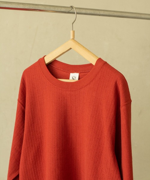 RNA-N(アールエヌエーエヌ)の「M2280 ジャガードインレイプルオーバー(Tシャツ/カットソー・レディース・ブラック/レッド/キナリ・MEDIUM)」の16枚目の写真