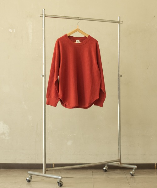 RNA-N(アールエヌエーエヌ)の「M2280 ジャガードインレイプルオーバー(Tシャツ/カットソー・レディース・ブラック/レッド/キナリ・MEDIUM)」の17枚目の写真
