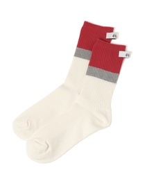 BAYFLOW | カラー切り替えリブソックス(ソックス/靴下)