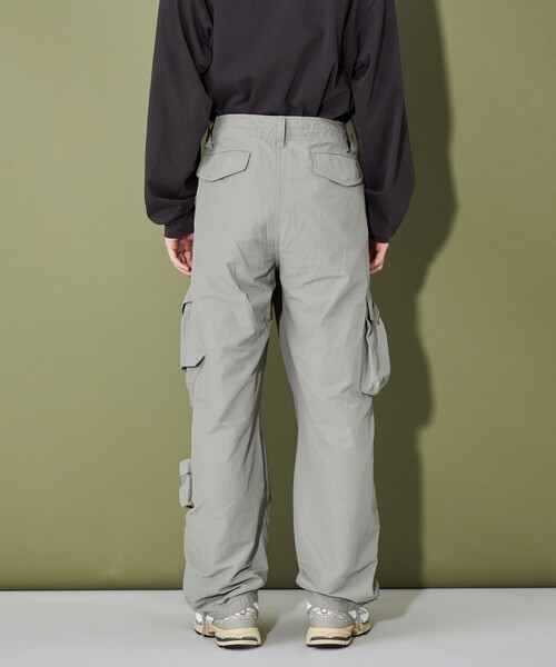 CITEN（シテン）の「＜CITEN＞マルチポケット フライトパンツ（カーゴパンツ・メンズ・グレー/ブラック・L/M）」の11枚目の写真