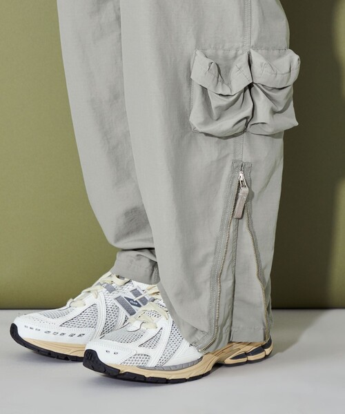 CITEN（シテン）の「＜CITEN＞マルチポケット フライトパンツ（カーゴパンツ・メンズ・グレー/ブラック・L/M）」の18枚目の写真