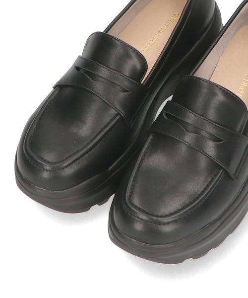 ORiental TRaffic（オリエンタルトラフィック）の「スニーカーソールローファー 41316（ローファー・レディース・ブラック/シルバー/パープル・35/36/37/34/40/38/39/41/42）」の4枚目の写真