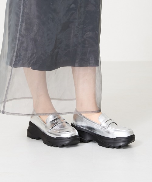 ORiental TRaffic（オリエンタルトラフィック）の「スニーカーソールローファー 41316（ローファー・レディース・ブラック/シルバー/パープル・35/36/37/34/40/38/39/41/42）」の18枚目の写真