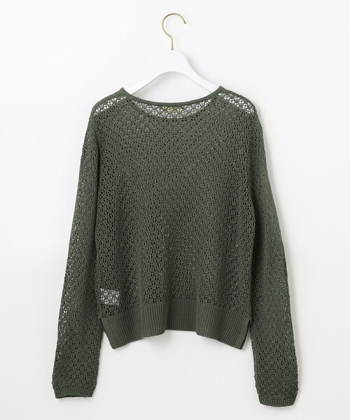 ANY SIS（エニィスィス）の「【2SET】メッシュニット セット（ニット/セーター・レディース・グレー系/ベージュ系/カーキ系・0）」の17枚目の写真