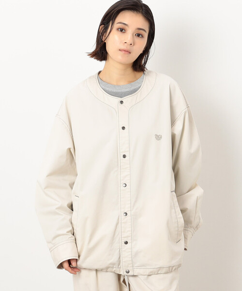 Purple&Yellow(パープルアンドイエロー)の「ノーカラーシャツ(その他アウター・メンズ・ワンウォッシュ/アイボリー・SMALL/MEDIUM/LARGE)」の10枚目の写真