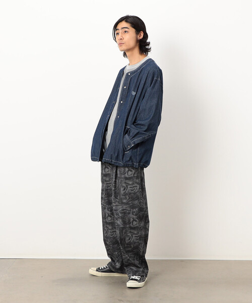 Purple&Yellow(パープルアンドイエロー)の「ノーカラーシャツ(その他アウター・メンズ・ワンウォッシュ/アイボリー・SMALL/MEDIUM/LARGE)」の12枚目の写真