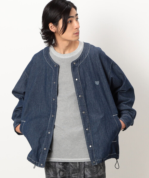 Purple&Yellow(パープルアンドイエロー)の「ノーカラーシャツ(その他アウター・メンズ・ワンウォッシュ/アイボリー・SMALL/MEDIUM/LARGE)」の13枚目の写真