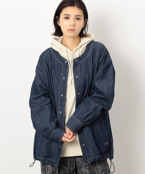 Purple&Yellow(パープルアンドイエロー)の「ノーカラーシャツ(その他アウター・メンズ・ワンウォッシュ/アイボリー・SMALL/MEDIUM/LARGE)」の14枚目の写真