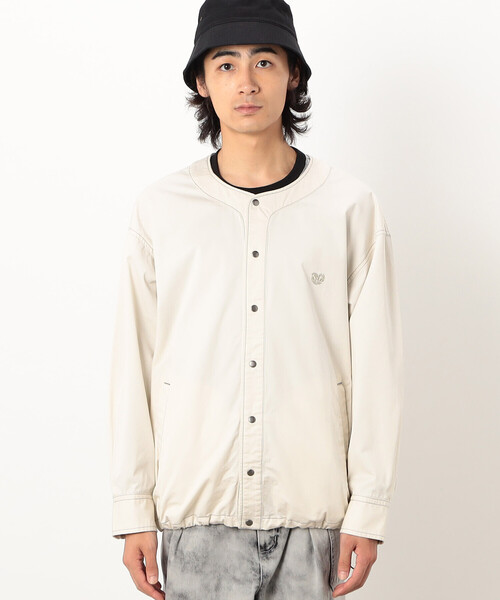 Purple&Yellow(パープルアンドイエロー)の「ノーカラーシャツ(その他アウター・メンズ・ワンウォッシュ/アイボリー・SMALL/MEDIUM/LARGE)」の16枚目の写真