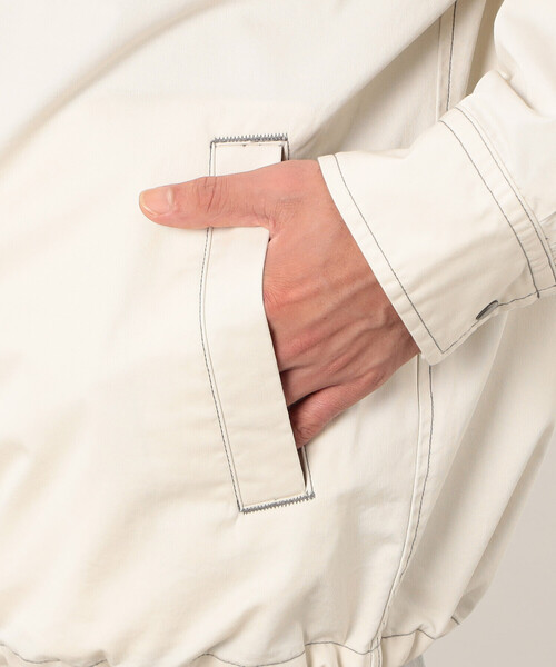 Purple&Yellow(パープルアンドイエロー)の「ノーカラーシャツ(その他アウター・メンズ・ワンウォッシュ/アイボリー・SMALL/MEDIUM/LARGE)」の21枚目の写真