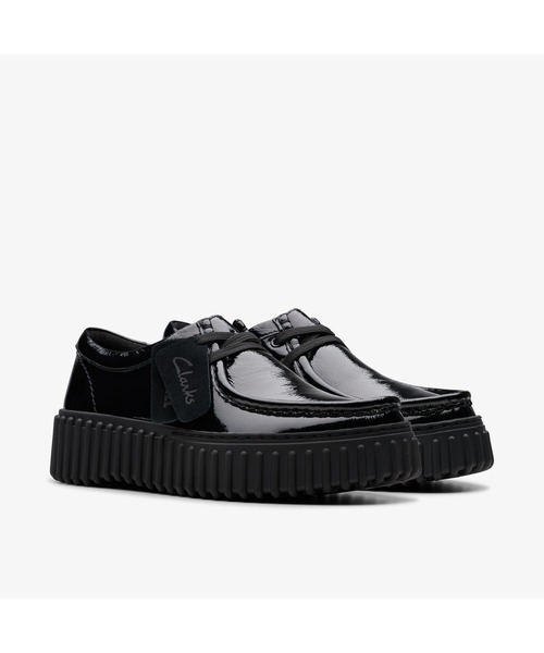 Clarks（クラークス）の「Torhill Bee / トーヒルビー（ブラックパテント）（モカシン/デッキシューズ・レディース・ブラック・UK5.5/UK5/UK4.5/UK4/UK3.5/UK3）」の7枚目の写真