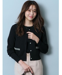 miyabi　新品 JUSGLITTY ビジューニット miyabi 新品 JUSGLITTY ビジューニット JUSGLITTY（ジャス