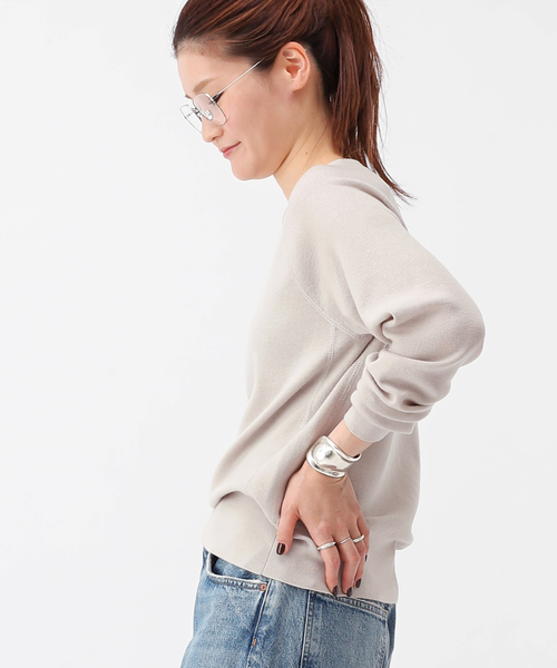 スウェットライクニット（ニット/セーター）｜AP STUDIO