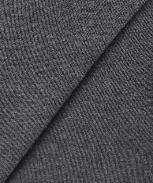 AP STUDIO(エーピーストゥディオ)の「スウェットライクニット(ニット/セーター・レディース・チャコールグレー/アイボリー/ブラック/ボルドー・FREE)」の5枚目の写真