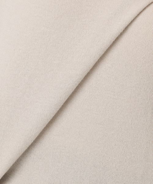 AP STUDIO(エーピーストゥディオ)の「スウェットライクニット(ニット/セーター・レディース・チャコールグレー/アイボリー/ブラック/ボルドー・FREE)」の7枚目の写真