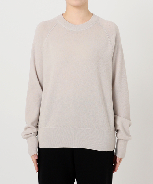 定価¥26400 24AW AP STUDIO 極美品　スウェットライクニット スウェットライクニット（ニット/セーター）｜AP STUDIO