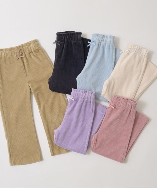 Lycee mine(リセマイン)の「やみつきになる履き心地ニットコールパンツ(その他パンツ・キッズ・ベージュ/ラベンダー/ブラック/ベビーピンク/アイボリー/サックスブルー・120cm/110cm/100cm/150cm/130cm/140cm)」の14枚目の写真