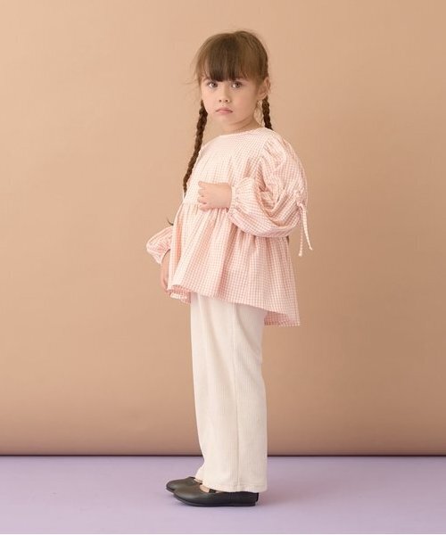 Lycee mine(リセマイン)の「やみつきになる履き心地ニットコールパンツ(その他パンツ・キッズ・ベージュ/ラベンダー/ブラック/ベビーピンク/アイボリー/サックスブルー・120cm/110cm/100cm/150cm/130cm/140cm)」の21枚目の写真